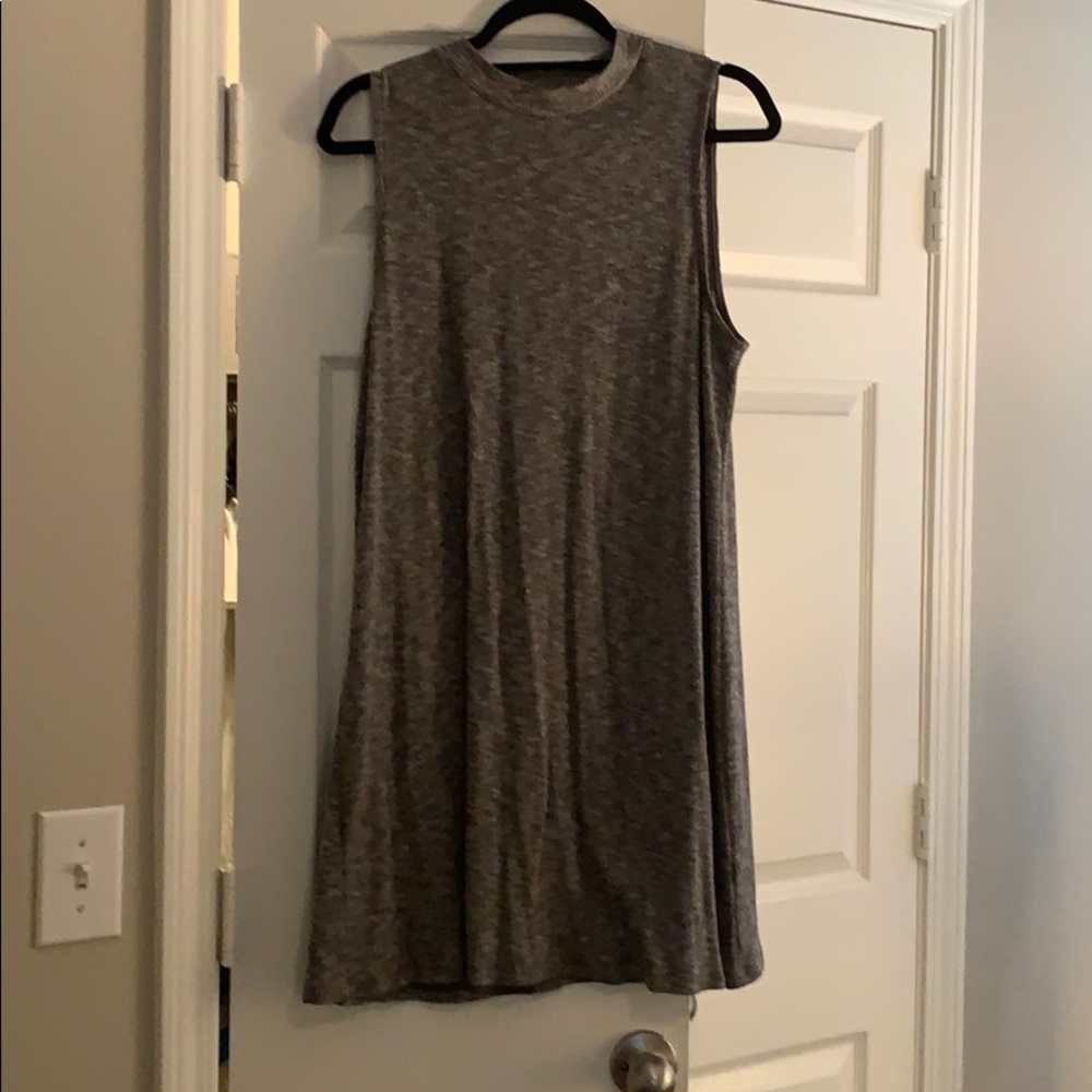 Madewell Gray Tank Sweater Dress